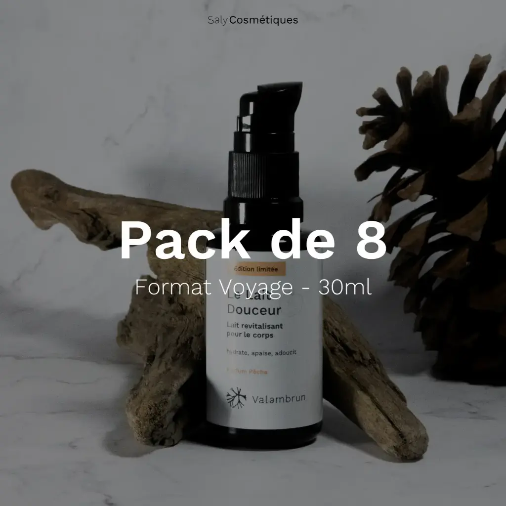 Le Lait Douceur Pêche 30ml - Pack de 8