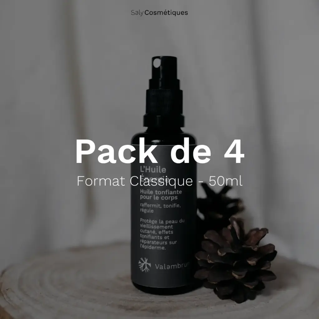 L'Huile Énergie 50ml - Pack de 4
