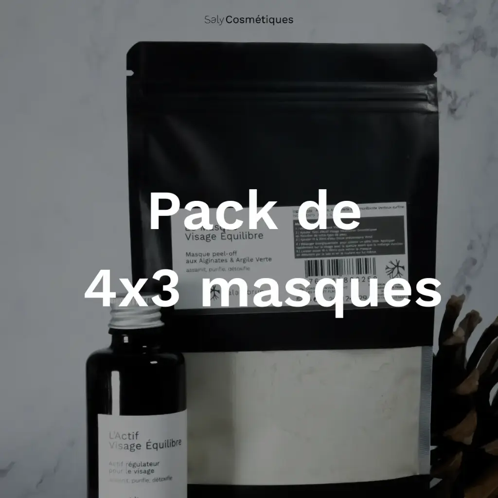 Le Masque Équilibre - Pack de 4 x 3 Masques