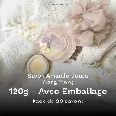 Savon Amande Douce et Ylang Ylang 120g Avec Emballage - Pack de 20