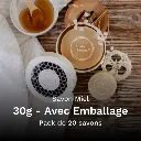 Savon Miel 30g Avec Emballage - Pack de 20