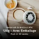 Savon Lait de Brebis et Miel 120g Avec Emballage - Pack de 20