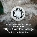 Shampoing Poudre d'Orange et Guimauve 70g Avec Emballage - Pack de 20