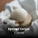 Éponge Konjac (à l'unité)