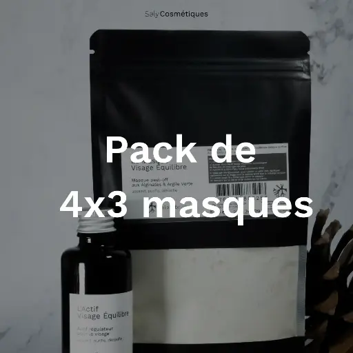 [B2B-MV003C-X04] Le Masque Équilibre - Pack de 4 x 3 Masques
