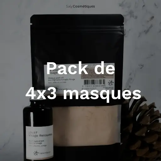 [B2B-MV002C-X04] Le Masque Renouveau - Pack de 4 x 3 Masques