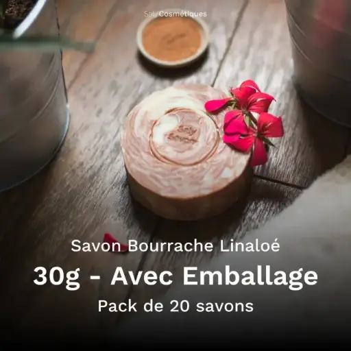 [B2B-SA008VA-X20] Borage & Linaloe Soap 30g With Packaging – Pack of 20
