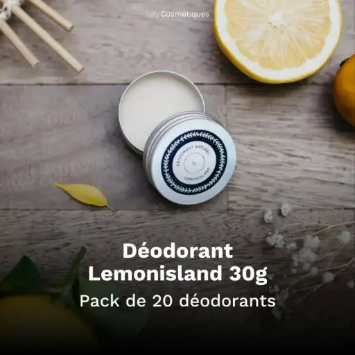 [B2B-CO002-X20] Déodorant Lemonisland 30g - Pack de 20