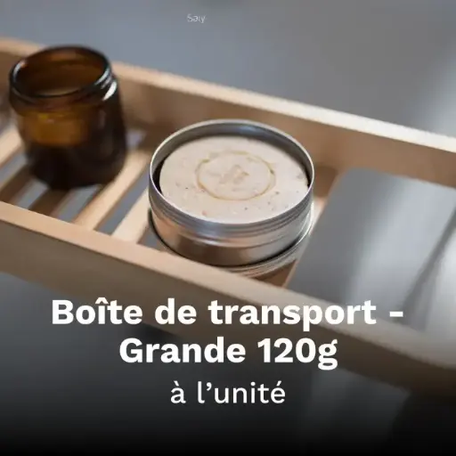 [B2B-AC002G-X01] Boite de Transport - Grande 120g (à l'unité)
